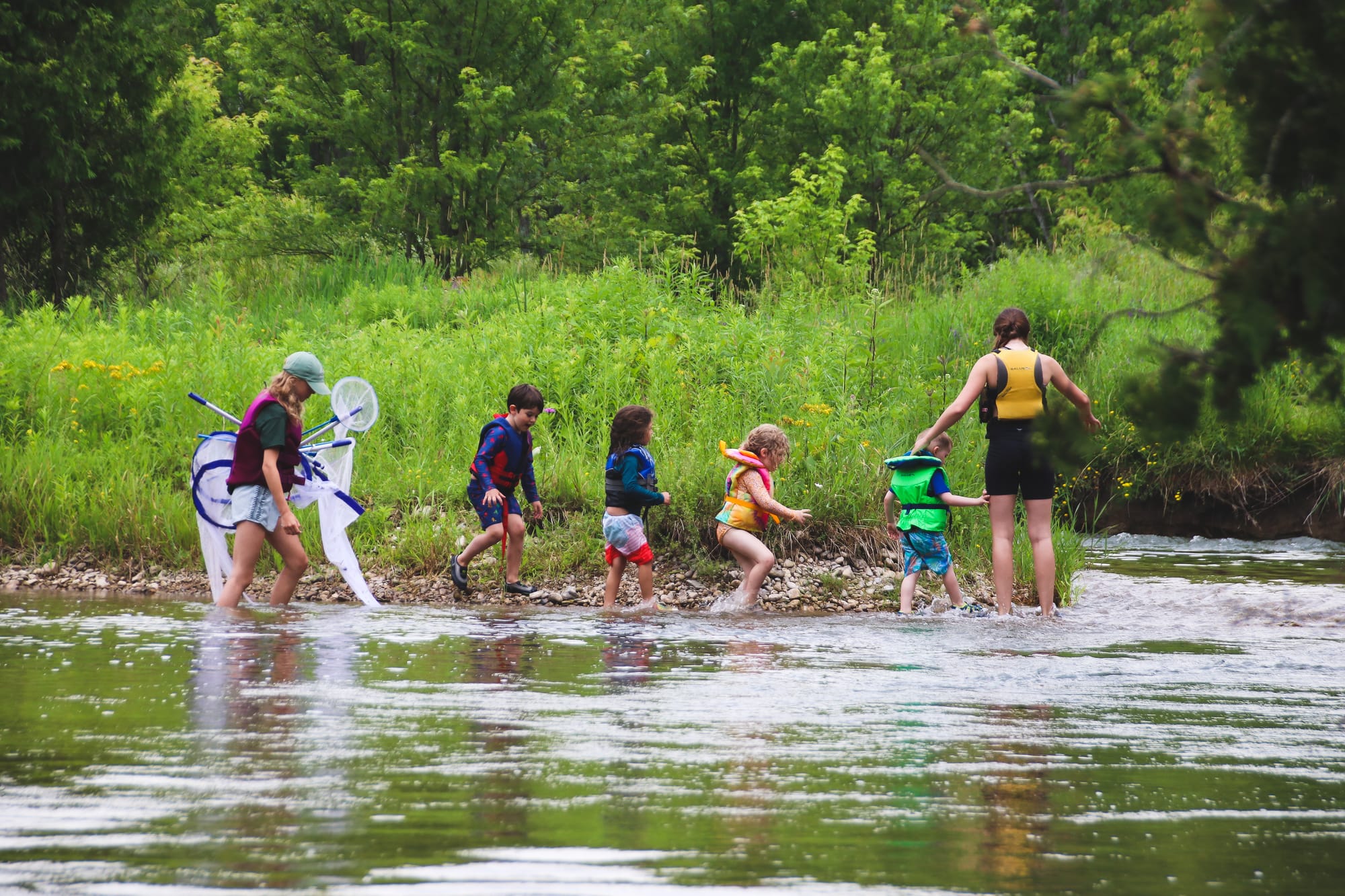 Creek Walks at WILDE Adventure Summer Camp